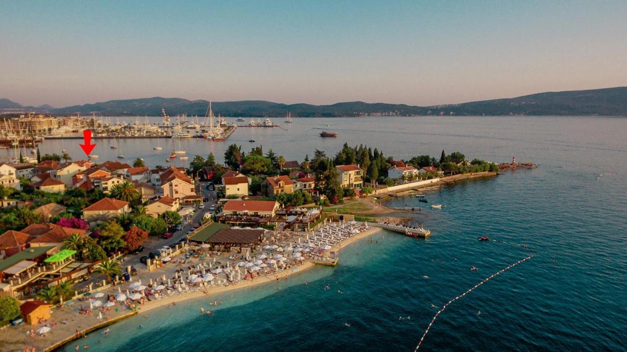 Rosic Apartments Tivat Eksteriør bilde